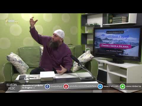 Zimska škola islama 32 dio hadis 2 dio mr  Elvedin Pezić