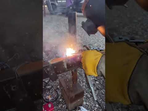 Step by step trailer coupler repair! Repost from @sweetsfabrication(TikTok) #yeswelder #repair