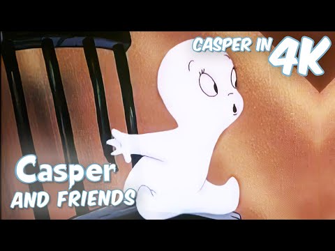 Casper Becomes Human! ???? | Casper and Friends in 4K | 1 Hour Compilation | Kids Cartoons