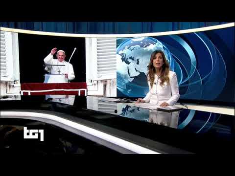 Papa Francesco TG1 21 luglio 2019 augurio per il 50° anniversario dello sbarco sulla Luna