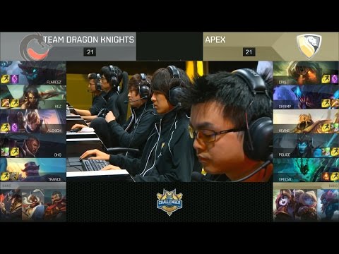 APX vs TDK Highlights Game 3 - Apex vs Team Dragon Knights - 2016 NA Challenger Spring Final