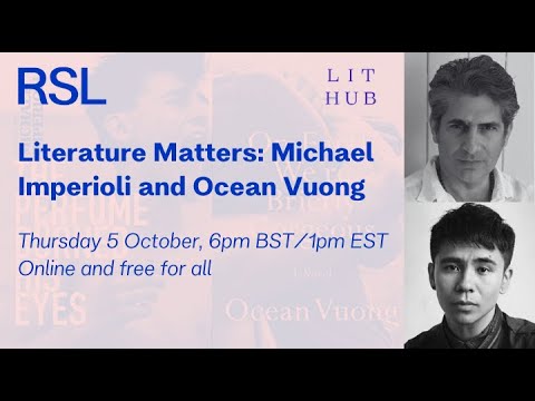 Literature Matters: Michael Imperioli and Ocean Vuong
