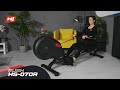 Гребной тренажер воздушный Hop-Sport HS-070R Rush