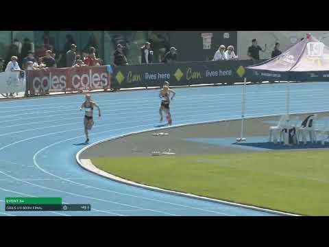 U11 Girls 800m Final: 2022 Commonwealth Bank State Track and Field Championships // LAVicTV