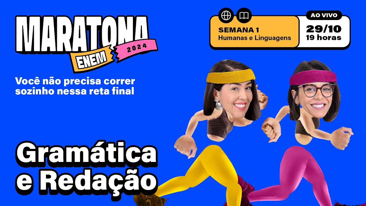🏁MARATONA ENEM 2024 | Aula 02: Ciências Humanas e Linguagens
