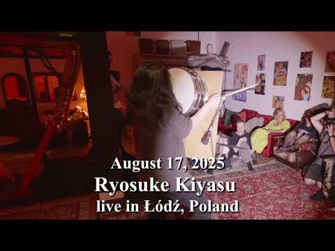 [Highlights] August 17, 2025 @RyosukeKiyasu snare drum solo show in Lodz, Poland
