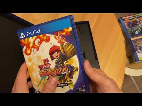 Cotton 2 guardian force Saturn tribute ps4 collector edition japan exclusive unboxing