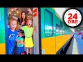 Part 2 24 Hours In TRAIN APARTMENT
