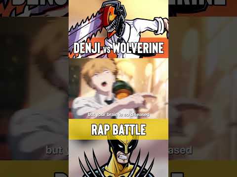(Denji vs Wolverine) Skeleton in your claw set! #rapbattle #chainsawman #denji #wolverine #marvel