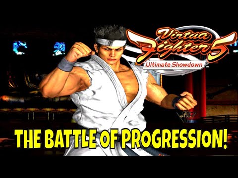 VF5US- THE BATTLE OF PROGRESSION! (Lau Chan Gameplay)