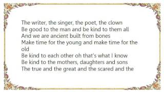 Kirsty MacColl - The Hardest Word Lyrics
