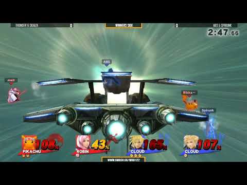 Ultra WBB #123 | thunder & skaiza vs Abs & Spirunk - Winners Side - Smash4