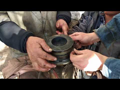 Меняем кольца на мотор ямз-238 /Moldova