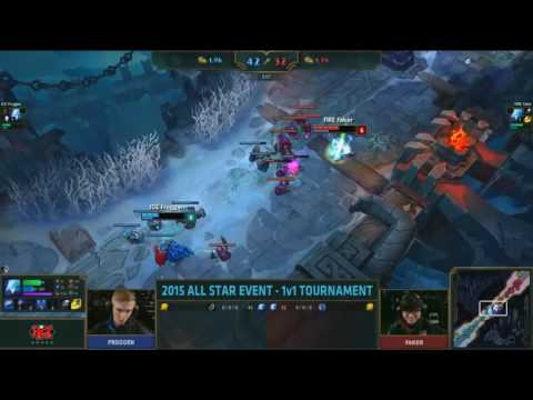 Froggen vs Faker, 1v1 Round 1   All Star 2015
