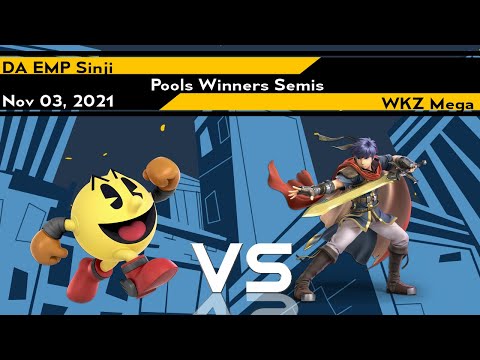 [Smash Ultimate] Xeno222 (Pools Winners Semis) - DA EMP  Sinji vs WKZ  Mega