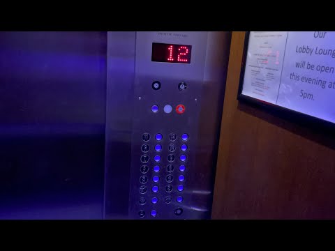 Westinghouse traction elevators at the Renaissance Hotel, Asheville NC￼