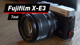 Video thumbnail for Fujifilm X-E3 im Test: Systemkamera im Retrodesign by COMPUTER BILD
