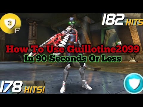How To Use Guillotine 2099 MCoC | Ramp Up Champ