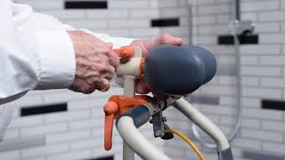 Product video: ShowerBuddy Roll-In Shower Chair with Tilt - SB3T