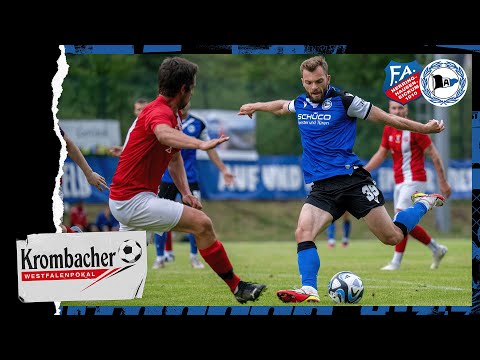 Krombacher Westfalenpokal -  SG 1910 FA Herringhausen-Eickum gegen Arminia Bielefeld