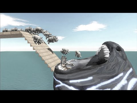 Thousands of Mammals Fall into Mouth of Death!