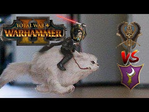 Tomb Kings vs Dark Elves | RELEASE THE TOMB KINGS - Total War Warhammer 2