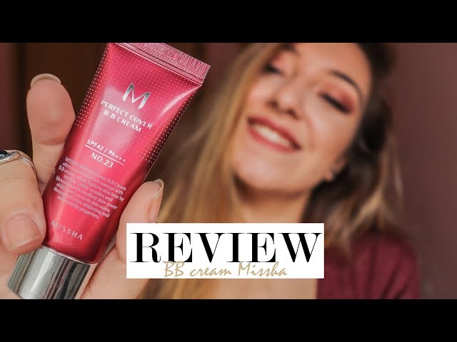 Vídeo relacionado con MISSHA M Perfect Cover BB Cream No.21 Beige Claro - Tono claro con subtono frío SPF 42 PA+++ 50 ml - Crema hidratante con color para el rostro con protección solar. Regalo ideal para San Valentín.