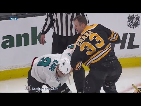 Evander Kane vs Zdeno Chara Feb 26, 2019