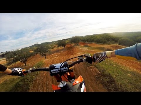 Chest View: 125 at James Stewart's Compound ft. Challen Tennant - Dirt Bike Addicts