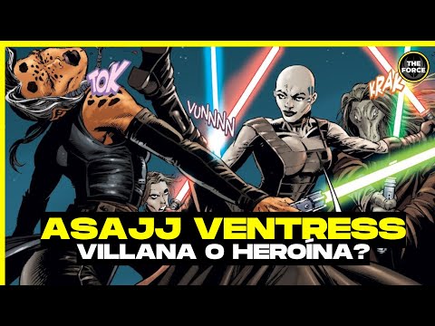 Asajj Ventress: Historia de la Aprendiz Sith y amante de QUINLAN VOS