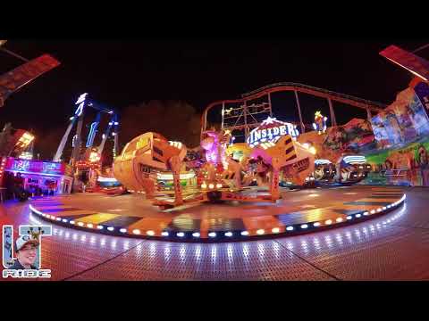 Manège INSIDER (Nuit) Foire Saint Romain, Rouen 2024 | Off ride