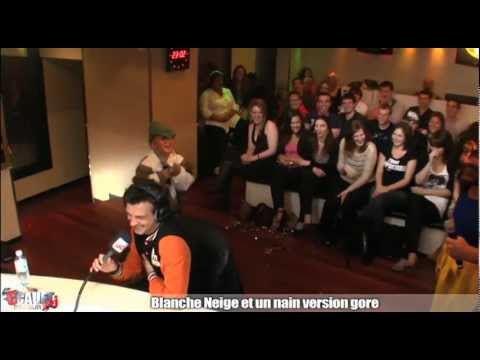 Blanche Neige et un nain version gore - C'Cauet sur NRJ