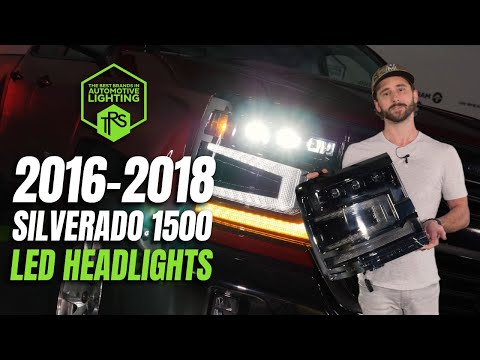 2016-2018 Chevy Silverado 1500 Morimoto projector XB LED Headlights