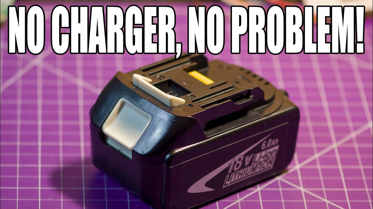 Charging A Drill Battery Without An Official Charger
