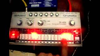 Video thumbnail for Roland TR 606+ Roland SH2+  Kenton Pro Solo MKII (Sync 24 Mode) by Equinoxious
