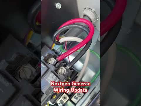 New Updated NextGen Generac Wiring #backuppower #powersource