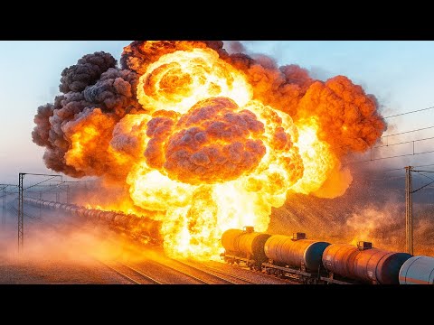 Ukraine Just Hit a Russian Supply Train - What Happened Next...