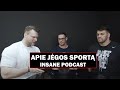 KAIP PADIDINTI JĖGĄ, PRITŪPIMAS SU 346KG, TRIKOVĖ | WRPF | INSANE PODCAST