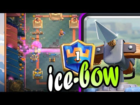 🔥Ice-Bow DECK 6800+ Gameplays 👈No Mistake = Never Lose - Clash Royale