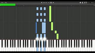 Alfred Basic Adult Piano Book level 1, page 72 The Marines Hym :: Synthesia MIDI