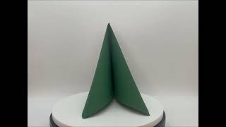 Ubrousek DekoStar tmavě zelený 38 x 38 cm [50 ks]