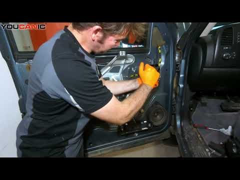 How to Remove Window Glass on 2007-2013 Chevy Silverado & GMC Sierra