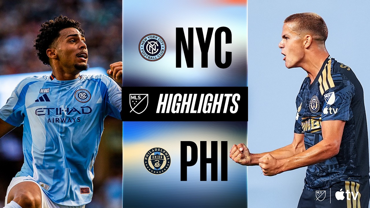 New York City FC vs. Philadelphia Union | Full Match Highlights | STUNNING COMEBACK!