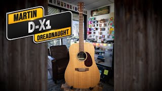Video thumbnail for Martin DX1 Dreadnaught - VGW by Vintage Guitar Workshop