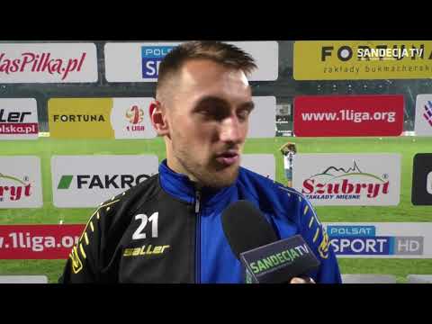 2018-08-11 Sandecja - GKS Katowice 1-0 (0-0), Mateusz Klichowicz