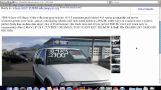 Craigslist Flagstaff Arizona Used Cars and Trucks - Chevrolet Z71 Silverado Models Available