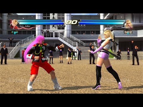 28 Lili Rochefort y Alisa Bosconovish vs Leo y Christie - Tekken Tag 2 ( Uchiha x24 ) GamePlay PS3