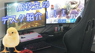 【汚部屋紹介】高校生のゲームデスク周りの紹介！！！【デバイス紹介】