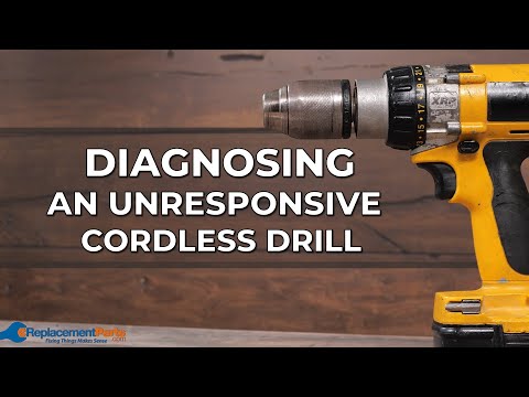 Cordless Drill Won't Start? How to Diagnose an Unresponsive Cordless Drill | eReplacemenParts.com
