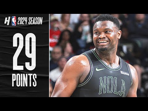 Zion Williamson 29 POINTS vs OKC Thunder🔥 FULL Highlights